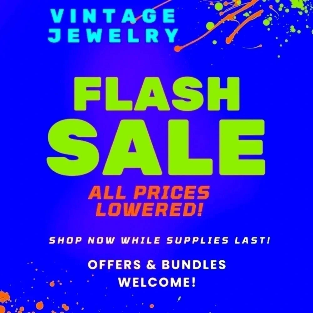 ALL VINTAGE JEWELRY FLASH SALE!!! - Picture 1 of 1